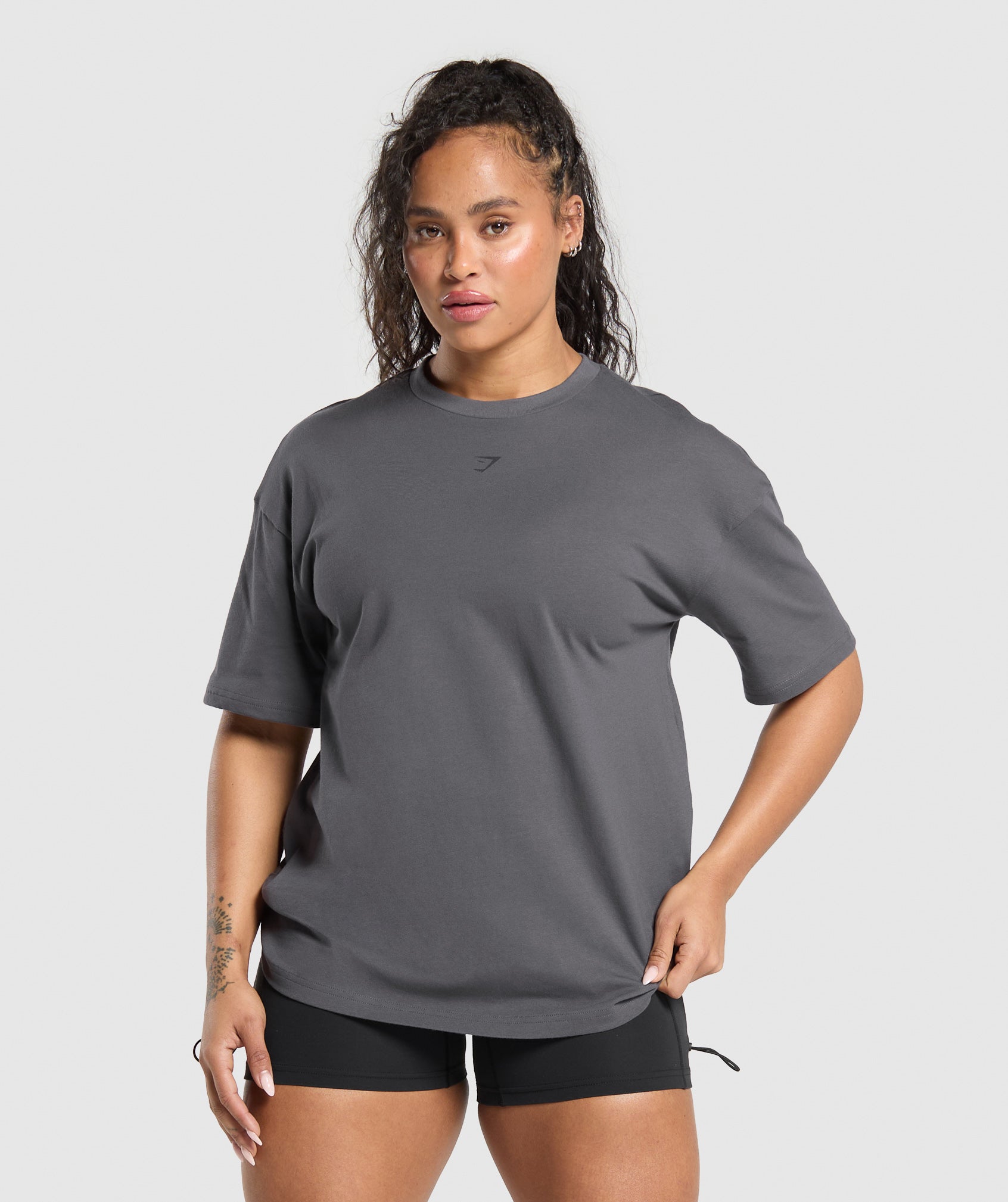 Back Gains Graphic Oversized Tee