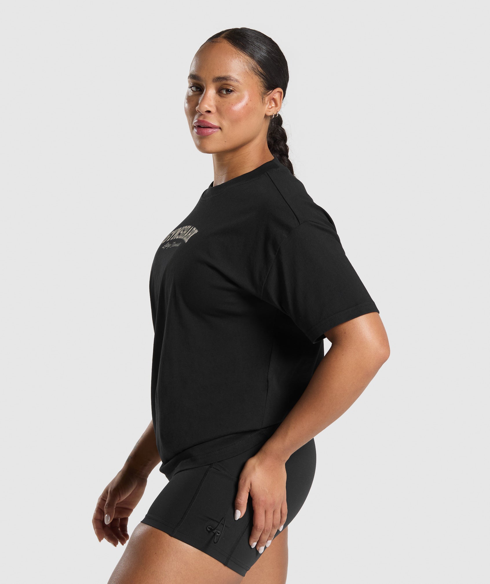 Lifting Essentials Graphic Oversized T-Shirt