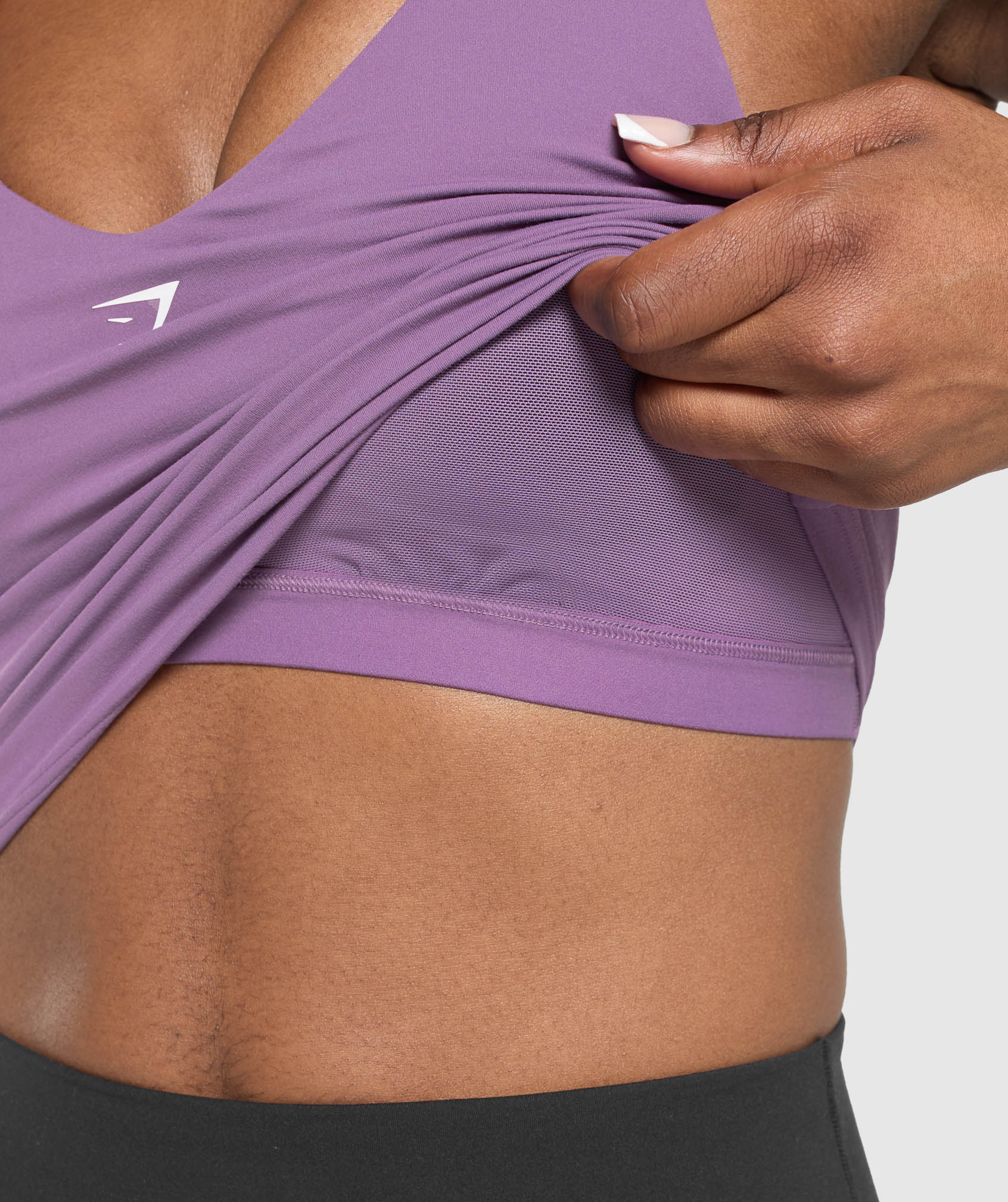 Halter Neck Cami With Shelf