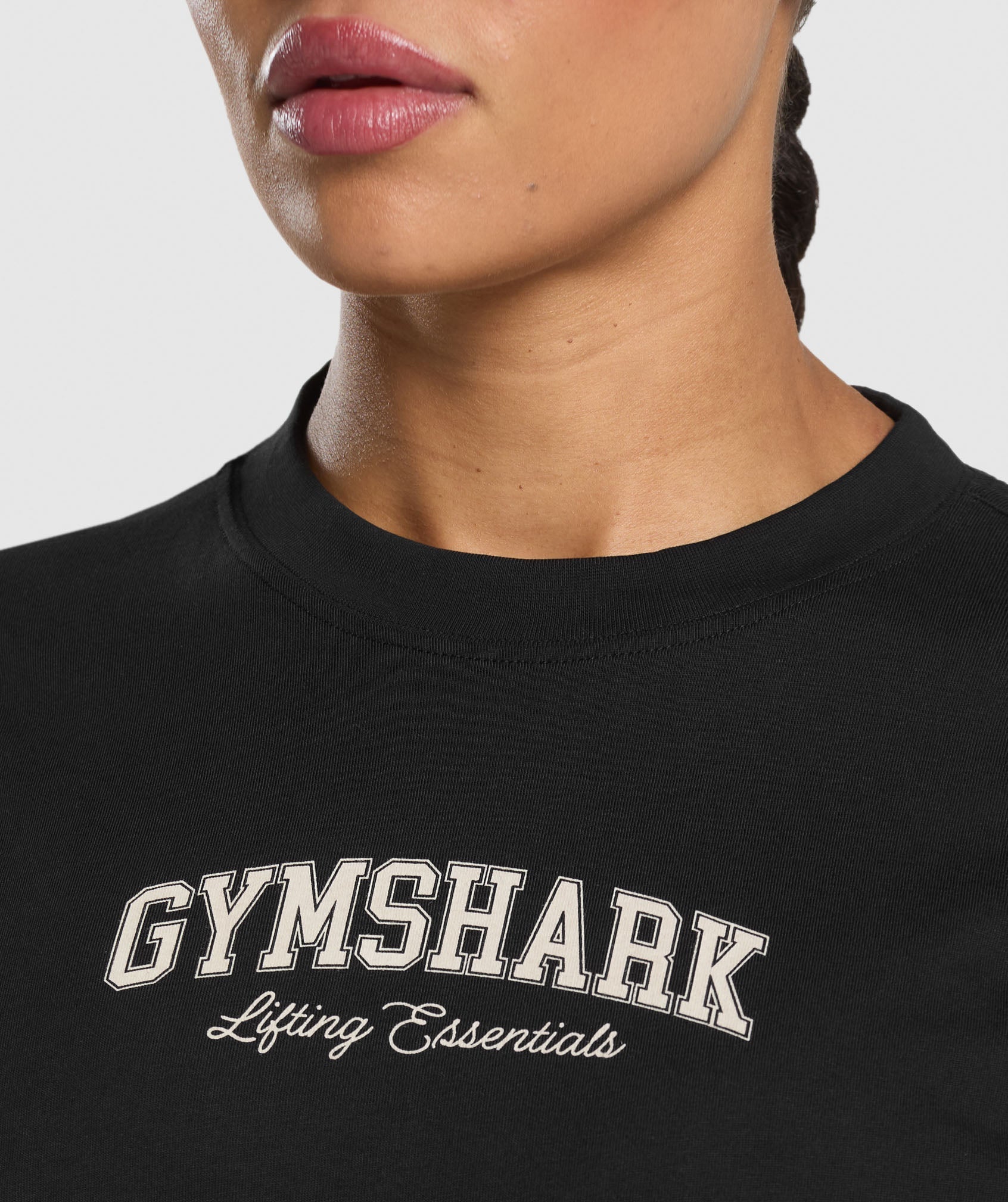 Lifting Essentials Graphic Oversized T-Shirt