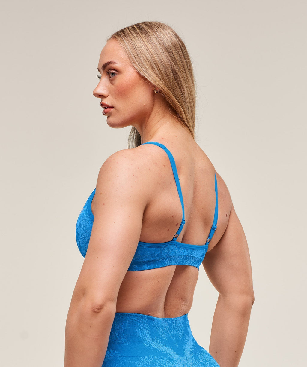 Adapt X Whitney Animal Seamless Twist Front Bra