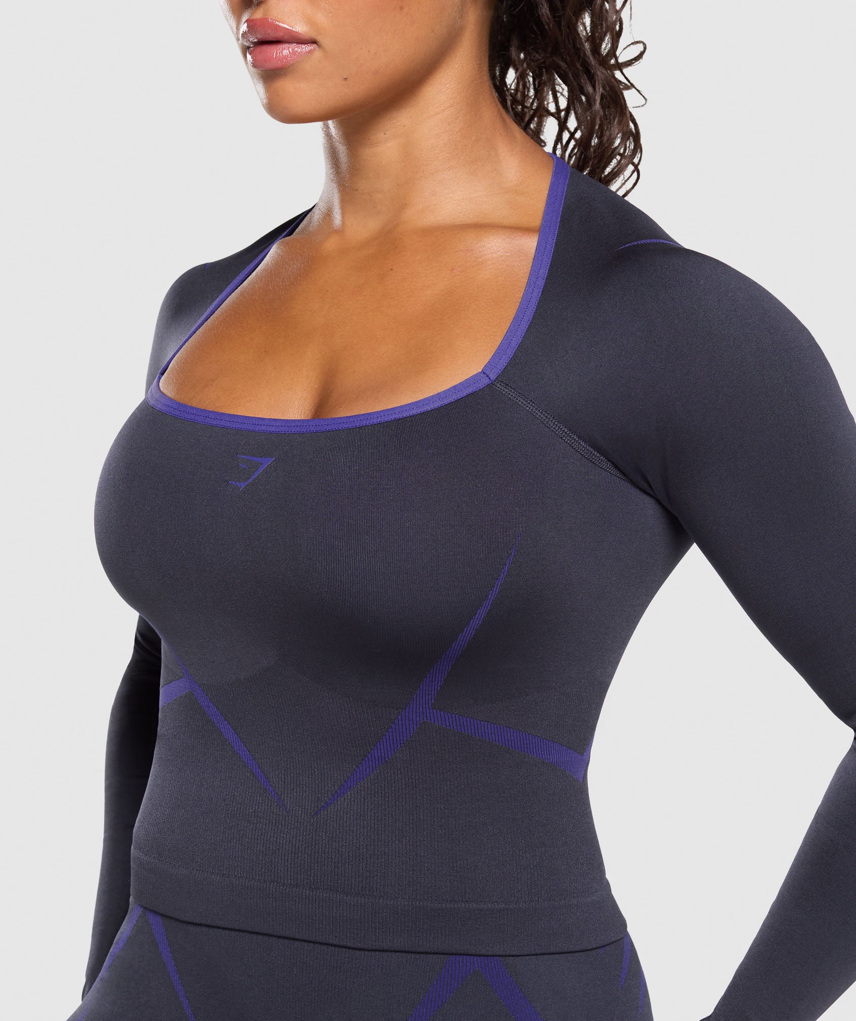 Apex Lift Seamless Long Sleeve Crop Top